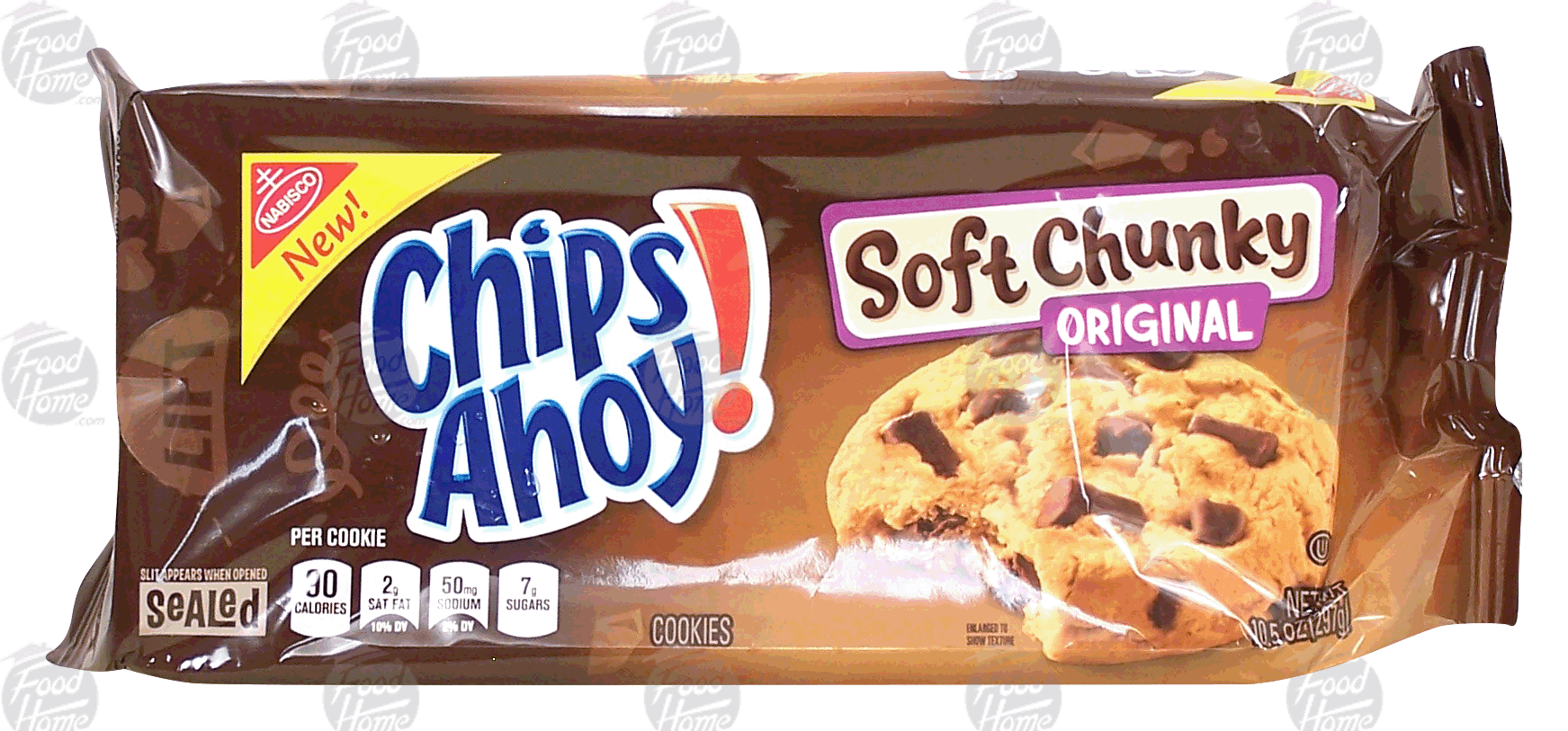 Nabisco Chips Ahoy! soft chunky original chocolate chip cookie Full-Size Picture